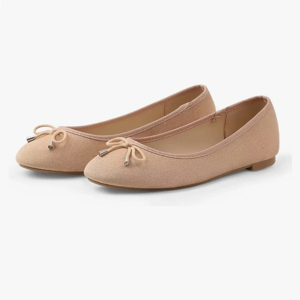 MUSSHOE Ballet Flats for Women Comfortable Women's Flats Shoes Women size 10